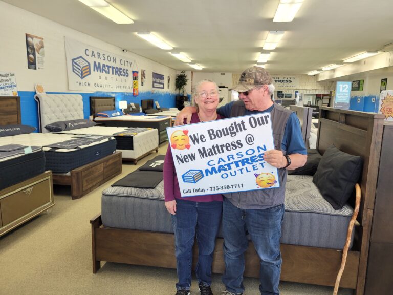 Happy customer of Carson Mattress Outlet, Mattress store in carson city and mattress store in reno, mattress sales everyday