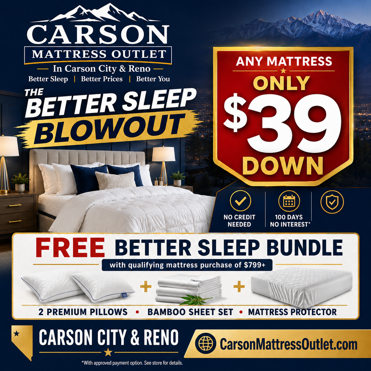 Carson Mattress Outlet Better Sleep Blowout